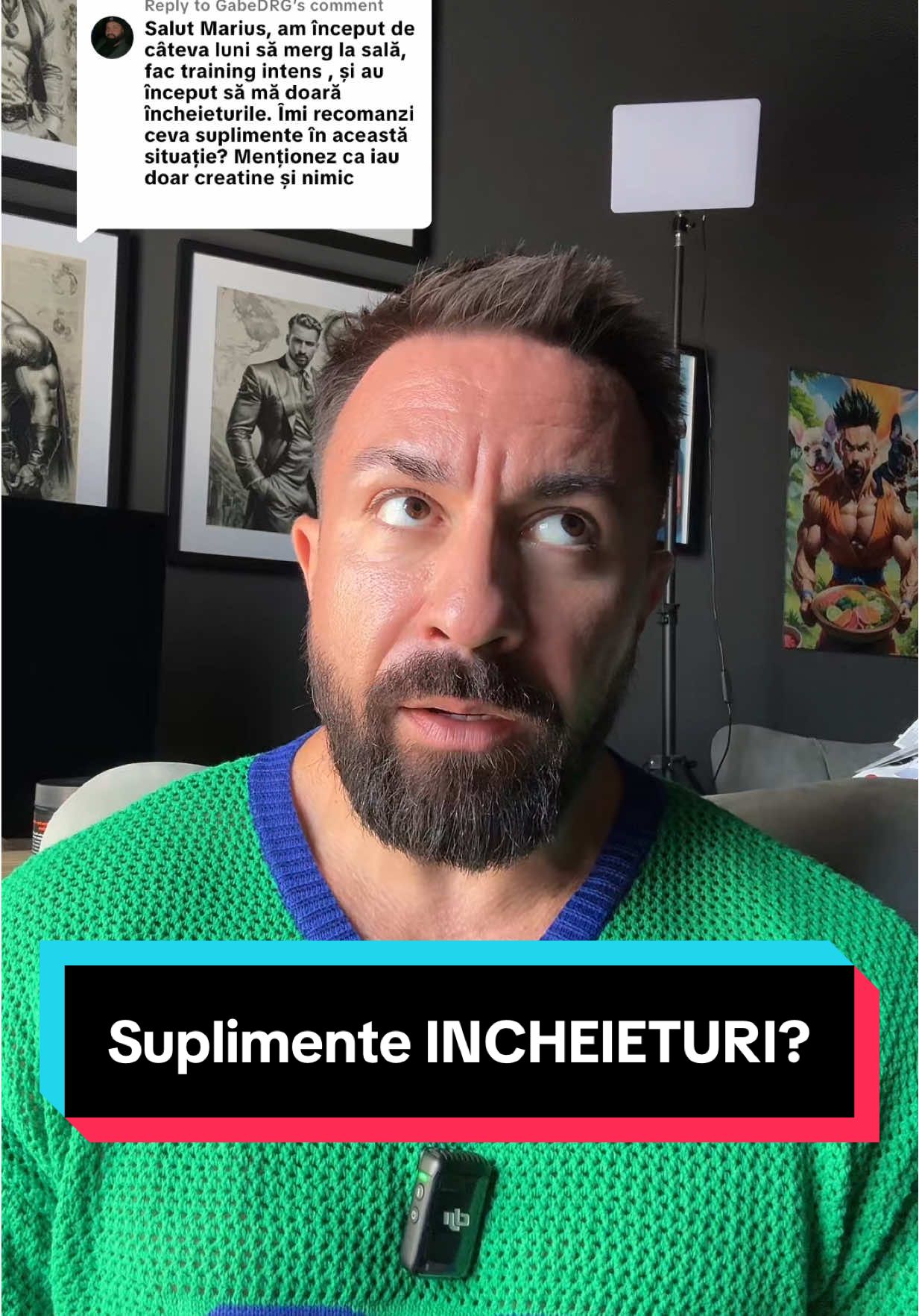 Replying to @GabeDRG Suplimente pt incheieturi? @GymBeam / cod: marius5 #Fitness #incheieturi #dureri #suplimente #exercitii 