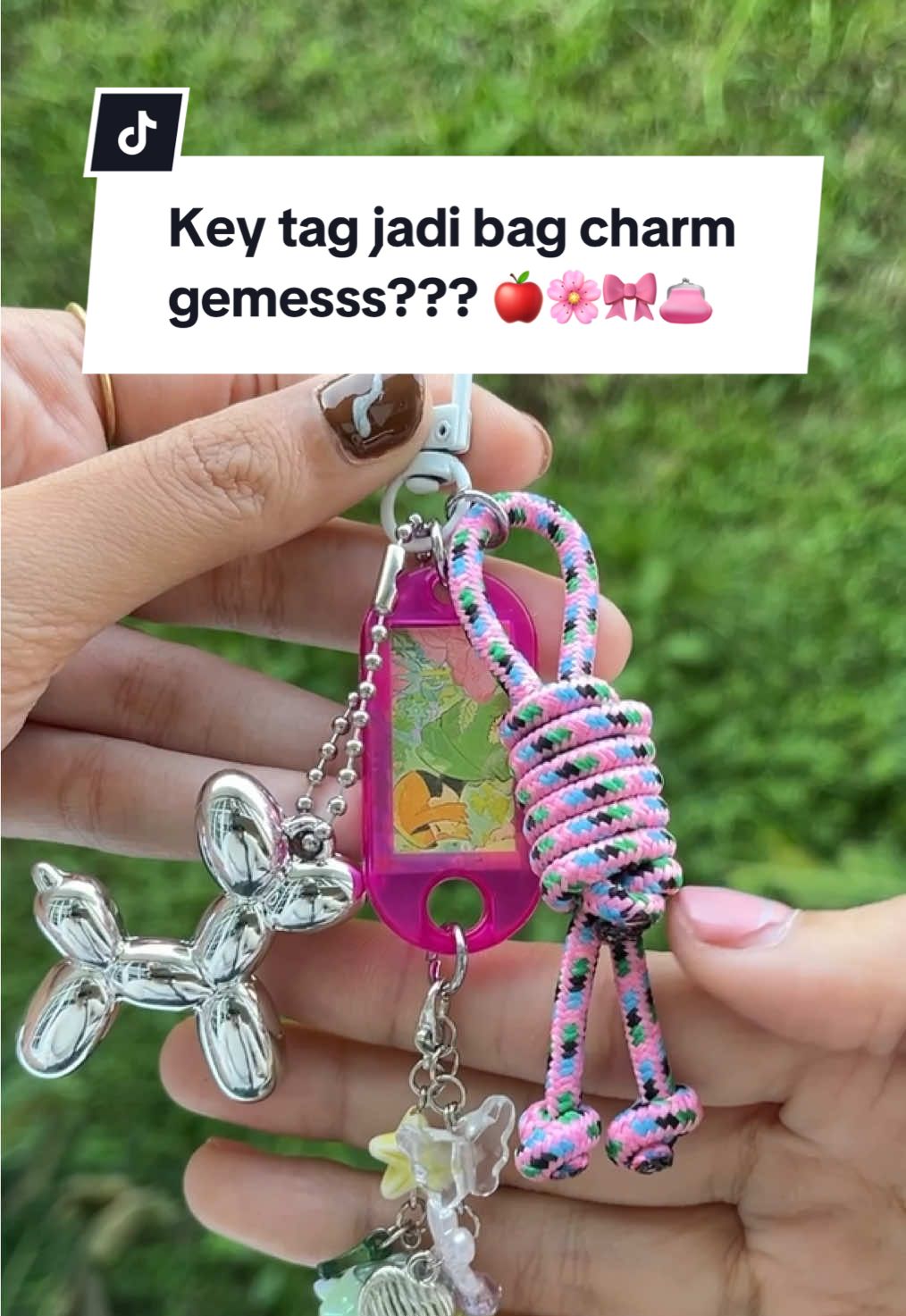Cakep ga? Apa too much? #keytag 