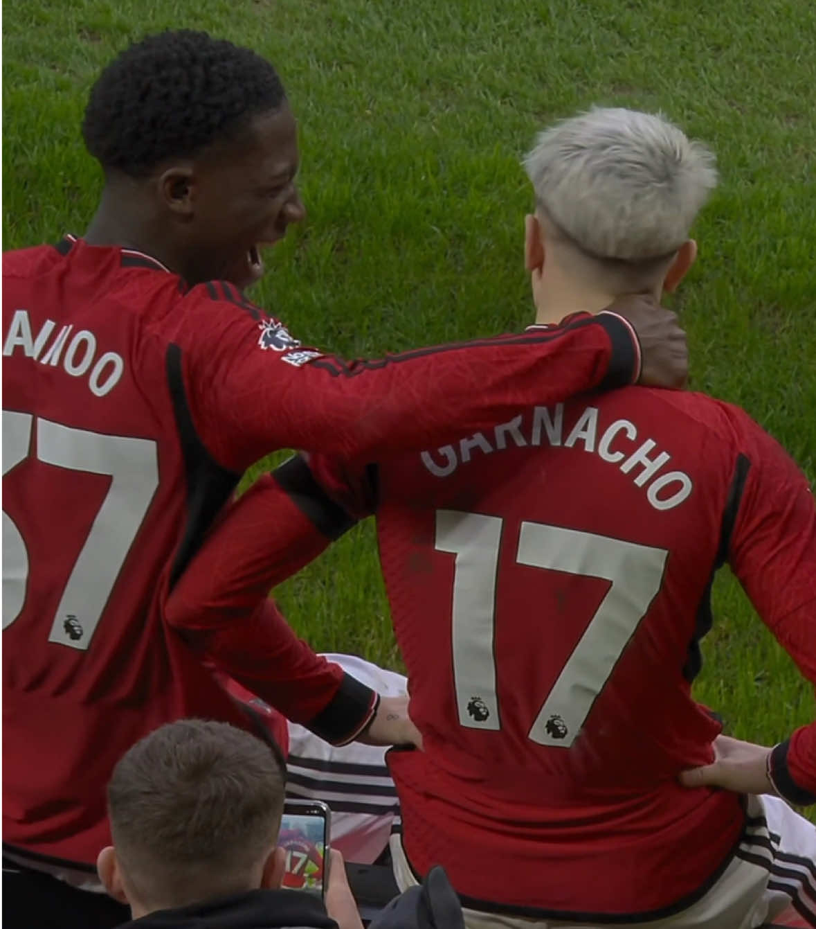 this duo hangs by a thread now #garnacho #mainoo #viraltok #manchesterunited #edit 