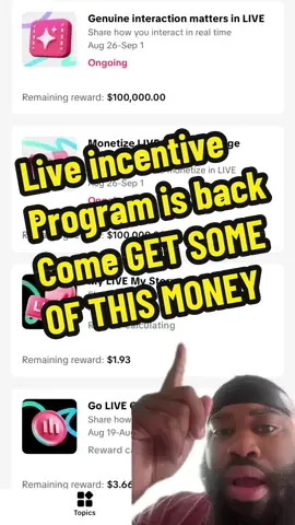 #greenscreen #LIVEIncentiveProgram #LIVEwithlowfollowers #PaidPartnership before you post your video go down to add link hit go live and then click on monetize without and then create a video