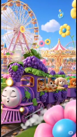 “Magical Cartoon Trains for Kids | Cute 3D Animation in 8K”#foryou #kidsfun #usa🇺🇸 #CuteAnimals #cartoon 