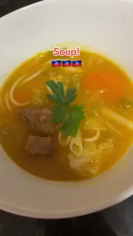 Here’s a little throwback to when my mom & aunt came over for a sleep over so l decided to make them something hearty. They prefer their soup joumou with turkey so I got turkey necks & wing parts & made it just how they like it (sans the malanga that I forgot to get). Also, kite mele m si e pa konsa ou fè pa w la!  #haitiantiktok🇭🇹 #haitiantiktok #haitianfood #haitian 