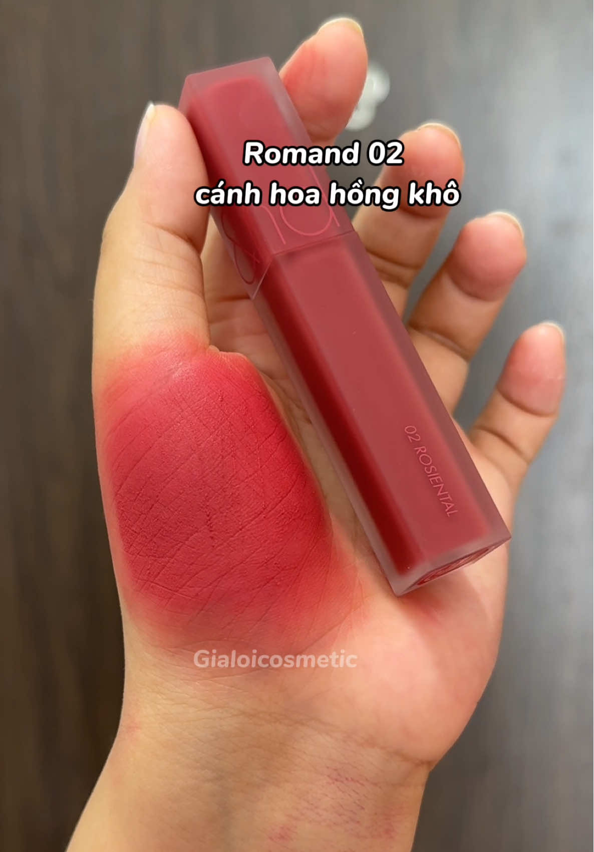 Romand 02 cánh hồng khô #gialoi #gialoicosmetic #romand #romandblur #romand02 