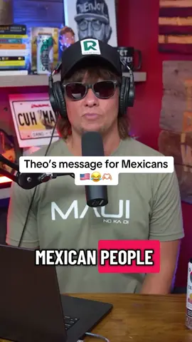 As half Mexican, I approve this message 🫶🏼🖤 #theovon #mexican #mexico #mexicano #america 