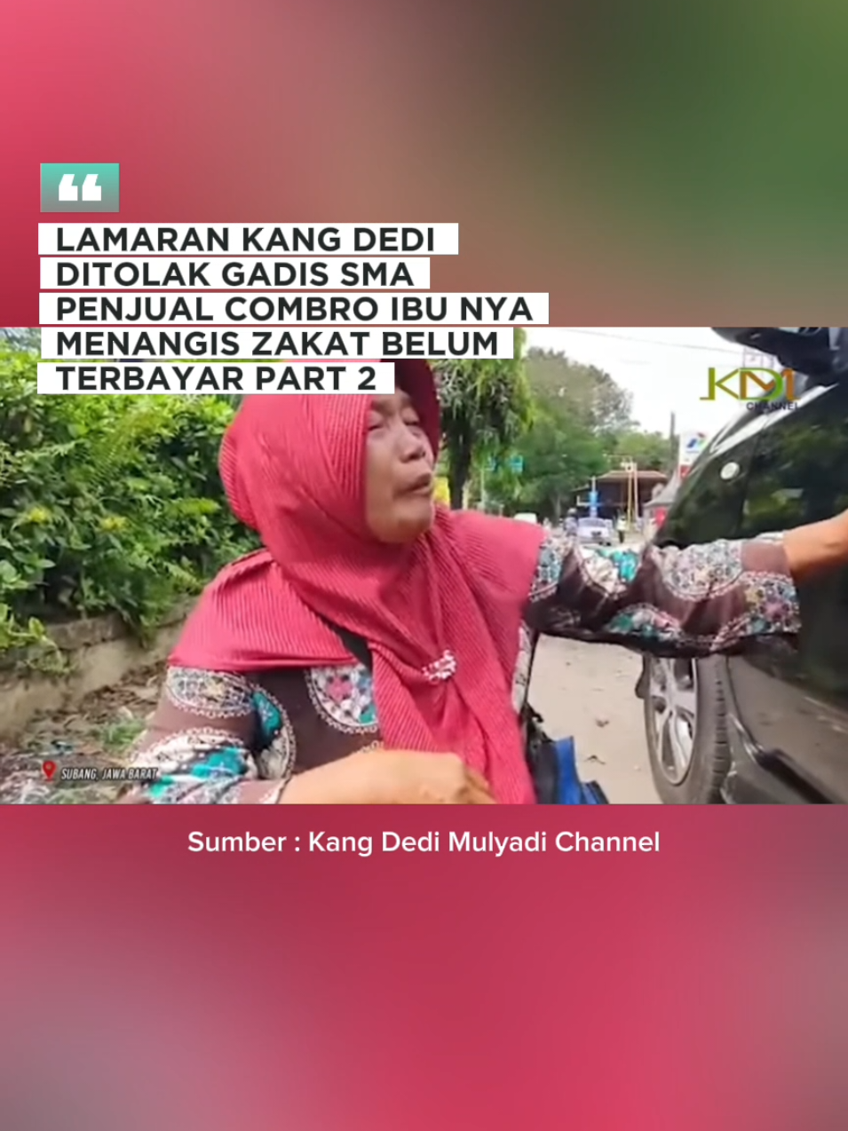 Tonton video lengkapnya hanya di kanal youtube : KANG DEDI MULYADI #jawabarat #jawabaratpunya #jawabaratistimewa #kdmbapakaing #lemburpakuanchannel 