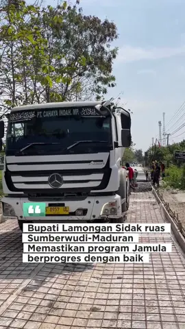 Pak Yes Sidak ruas Sumberwudi-Maduran. Beliau memastikan Pembangunan berjalan dengan optimal. #lamongan #megilan 