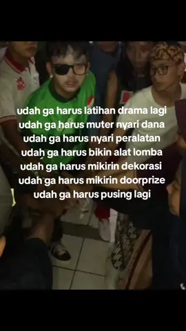 sehat sehat kawan panitia agustusan #hutri80 #harikemeredekaan #panitia17agustus #karangtarunaindonesia 