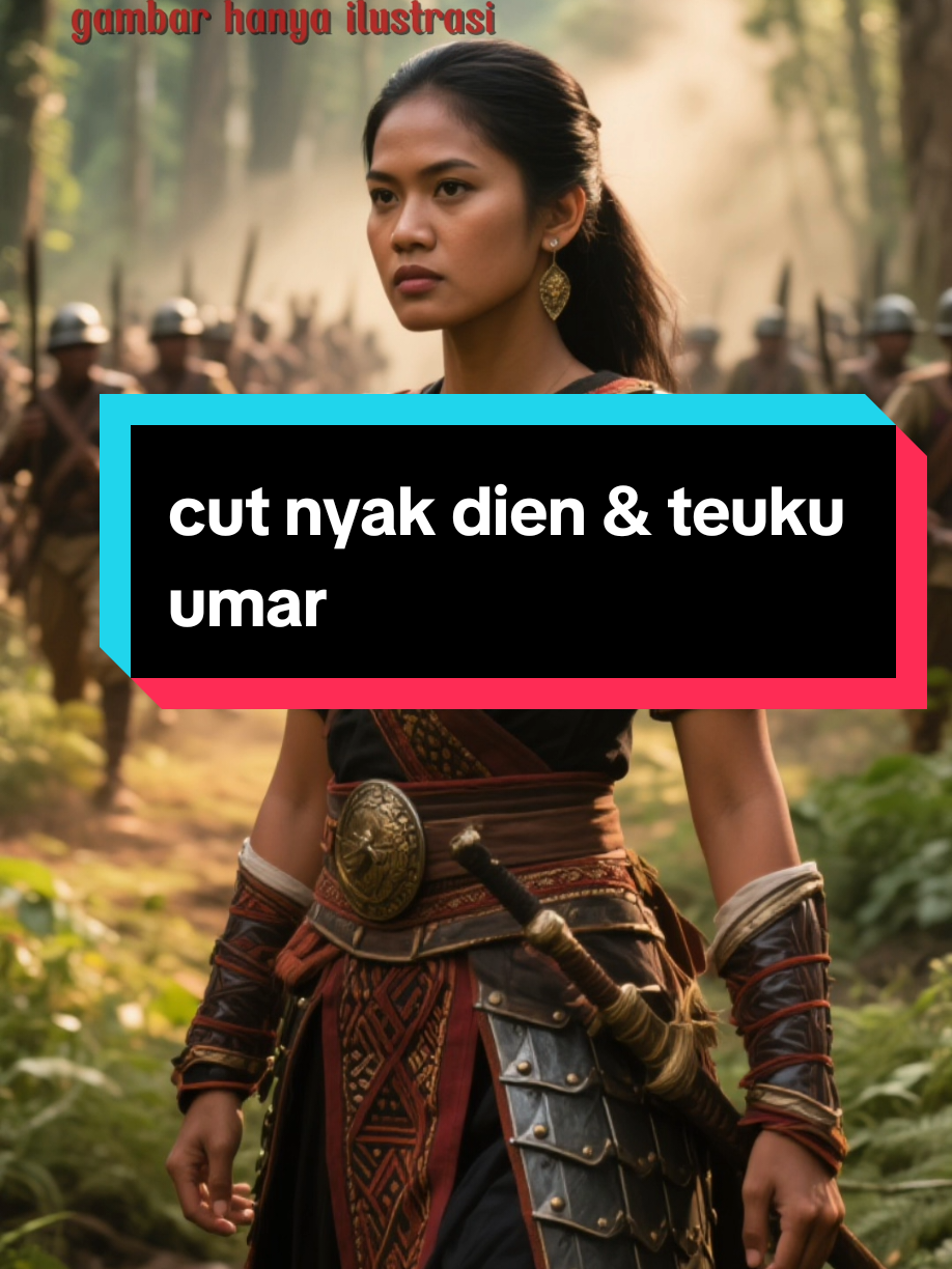 Berani karena benar, tegar sampai akhir.” Cut Nyak Dien, pejuang perempuan Aceh yang bikin Belanda ketar-ketir! 🇮🇩⚔️ #sejarahindonesia #pahlawannasional #Cutnyakdien #teukuumar #PerjuanganAceh 