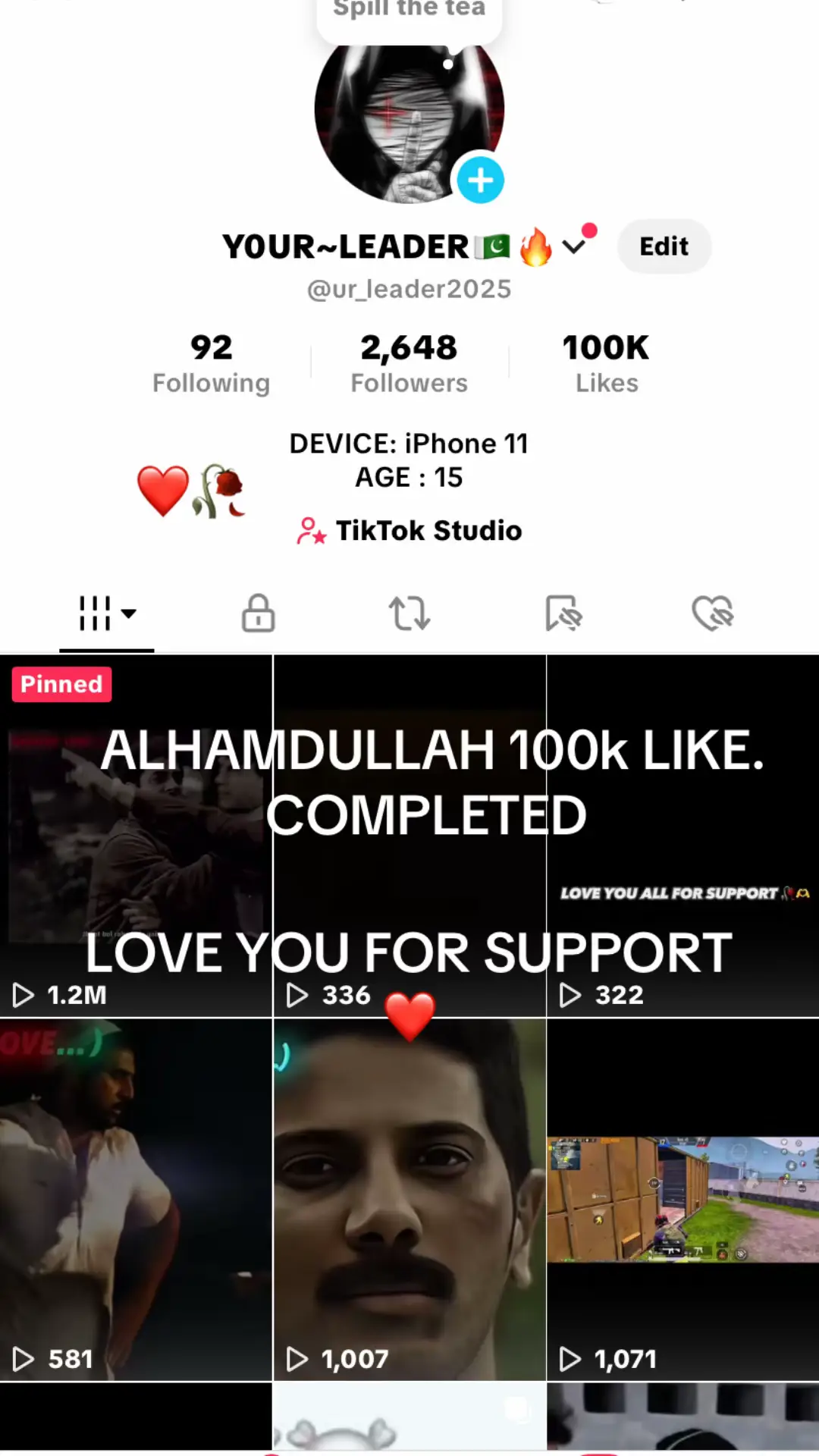 100k LIKE COMPLETED ALHAMDULLAH❤️🥀🫶#foryoupageofficiall❤️❤️tiktoklover❤️😘😘 #yourleader #yourleaders #foryoupage❤️❤️ @⚡️ㄩＣＨＩＨＡ☠️ @zod • ZAIن @〆مكسور乛 @darksidePLAYS @ᴴᵃᵐᶻᵃ ᵒⁿ ᵀᵒᵖ @zod • SALIن @⚡ DRAGON YT 👀 @ApexSHADOWxN¹