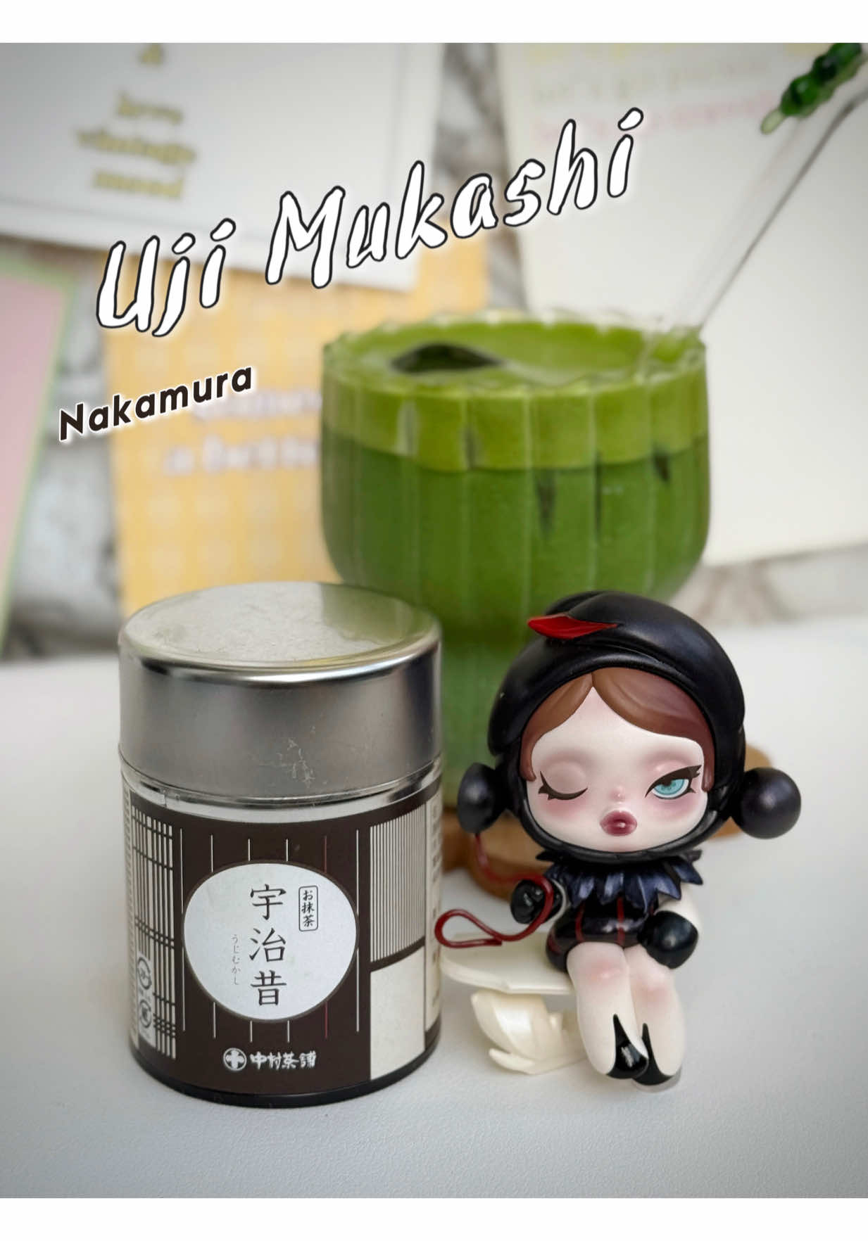 ་۪ ✿◞ 𝑼𝒋𝒊 𝑴𝒖𝒌𝒂𝒔𝒉𝒊 - 𝑵𝒂𝒌𝒂𝒎𝒖𝒓𝒂 .☘︎ ݁˖ Đậm trà trung bình khá, nutty & hoa cỏ nhẹ nhàng. Hậu ngọt, hầu như không đắng nhưng có chát. Màu bột thì hong đẹp lắm 🥲 Nay đổ cái foam phân tầng ưng quá hẹ hẹ 🥳 #UjiMukashiNakamura #skullpanda #ceremonialgradematchaialgradematcha #matchalover 