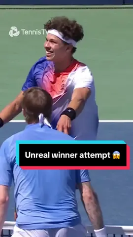 Unreal imagination 🤯 #tennis #tennistv #atptour #bublik #shelton 