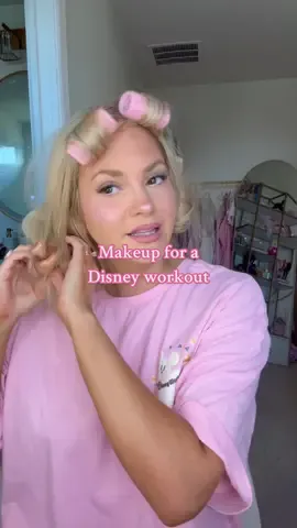 This makeup will see all types of Florida weather!! Stay tuned for that vlog lol 🙈 makeup for a Disney workout !! #disneyworkout #makeup #disneymakeup #floridamakeup 