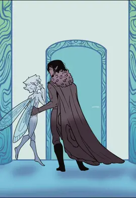 Seven minutes in heaven ~  Dew and Lorcan sneaking around at the fairy court. Poor guard, only trying to do his job 🤭  #sevenminutesinheaven #boyslove #fairy #fae #bl 