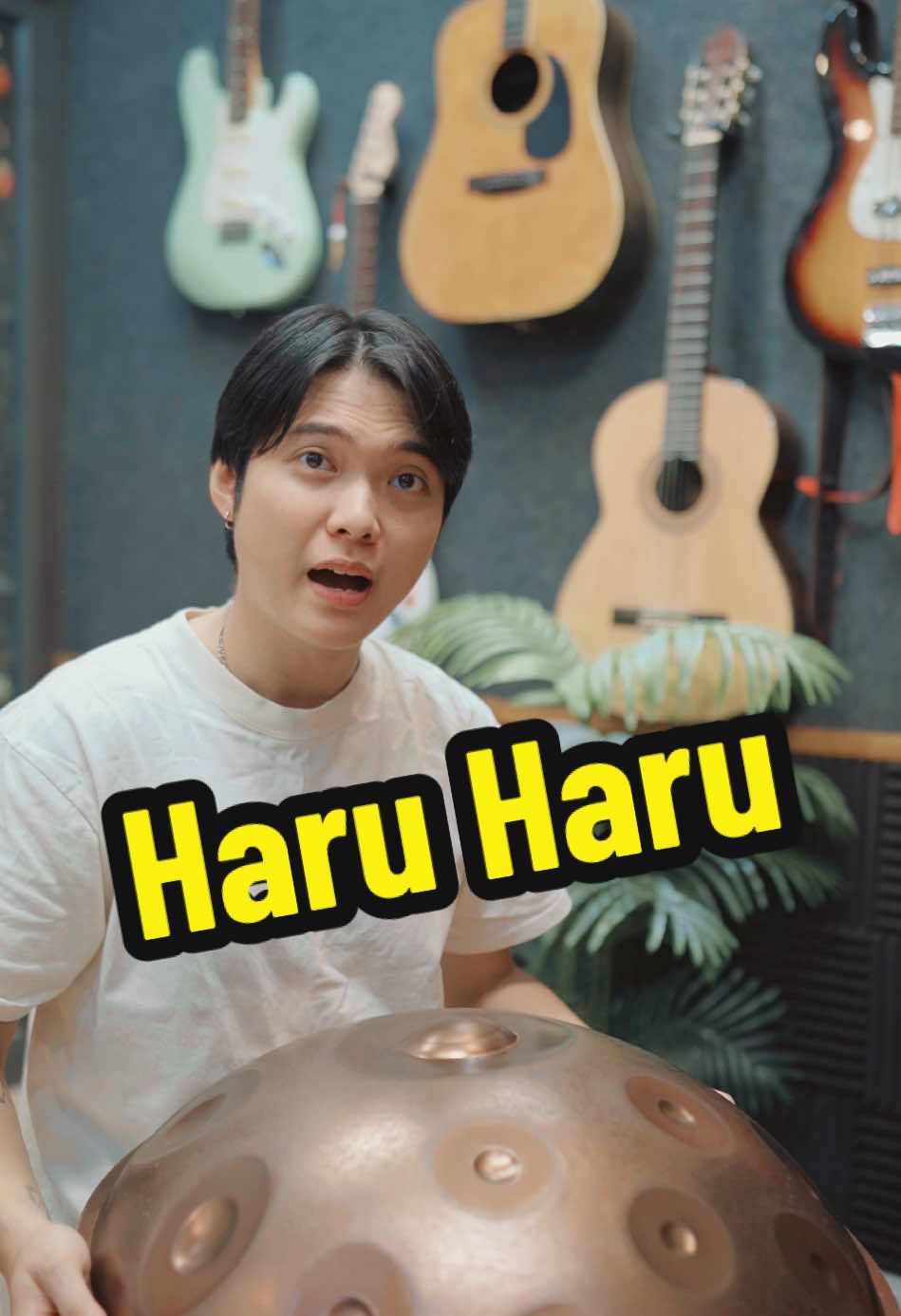 Bản nhạc Haru Haru được cất lên sẽ thế nào? #handpan #hangdrum #healing 