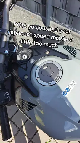 Little speedy boy got pushed a little too much 🤪🏍️ @Honda Motorcycles  #bikelife #Bike #relatable #fyp #motorcycle #trending #biker 