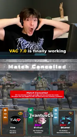 Anti-Cheat is working? #cs2 #counterstrike #ivantus