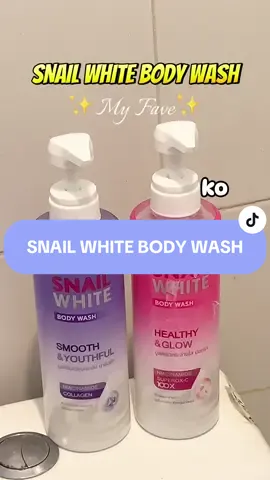 Snail white body wash day and night duo #bodywash #snailwhite #bathtime #skincare #creatorsearchinsights 
