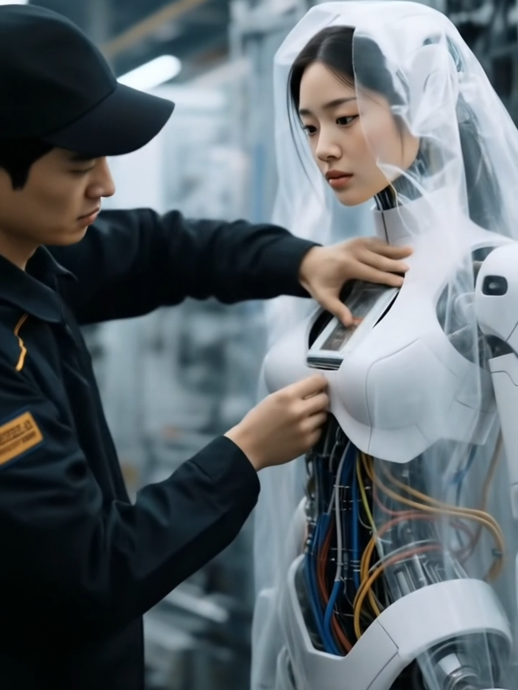 Robot Battery Check Before Shipping #robotics #humanoid 