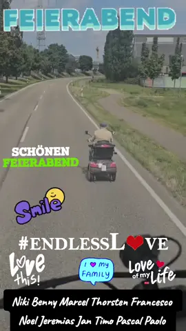 @paolo @marceldornum @Niklas @Benny&Jan @Timo&Pascal @thosti &francesco♥️ @Jeremiasharms @❤️‍🔥Ju-Lian&Chris❤️‍🔥endless #wearefamily #schönenFeierabend #buonasera #loveofthelife #liebedeslebens @harryraff @tommy grähn @Mischa 