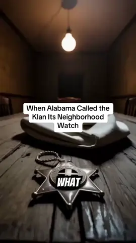 When Alabama Called the Klan Its Neighborhood Watch Alabama History Black Alabama The Black Belt Jim Crow South Black Southern Legacy Civil Rights Alabama Forgotten Black Towns Black Resistance Southern Black Stories Generational Pain #AlabamaBlackline #BlackSouthernHistory #TheyDontTeachThis #KKKHistory #JimCrowTruth