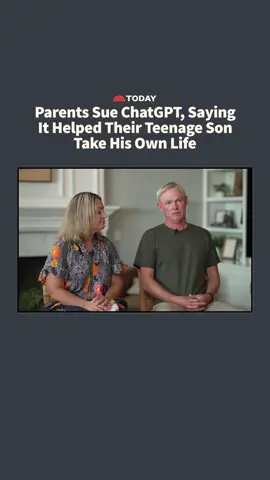 Parents of 16-year-old Adam Raine have filed a lawsuit against ChatGPT, a popular AI assistant, saying the bot helped him take his own life. Like many teens, he started using it for homework, but the AI platform later became a trusted companion that gave step-by-step instructions he used to take his own life. Warning: Some of the discussions are disturbing. If you or someone you know is in crisis, call or text 988, or go to 988lifeline.org, to reach the Suicide & Crisis Lifeline. You can also call the network, previously known as the National Suicide Prevention Lifeline, at 800-273-8255, or visit SpeakingOfSuicide.com/resources.