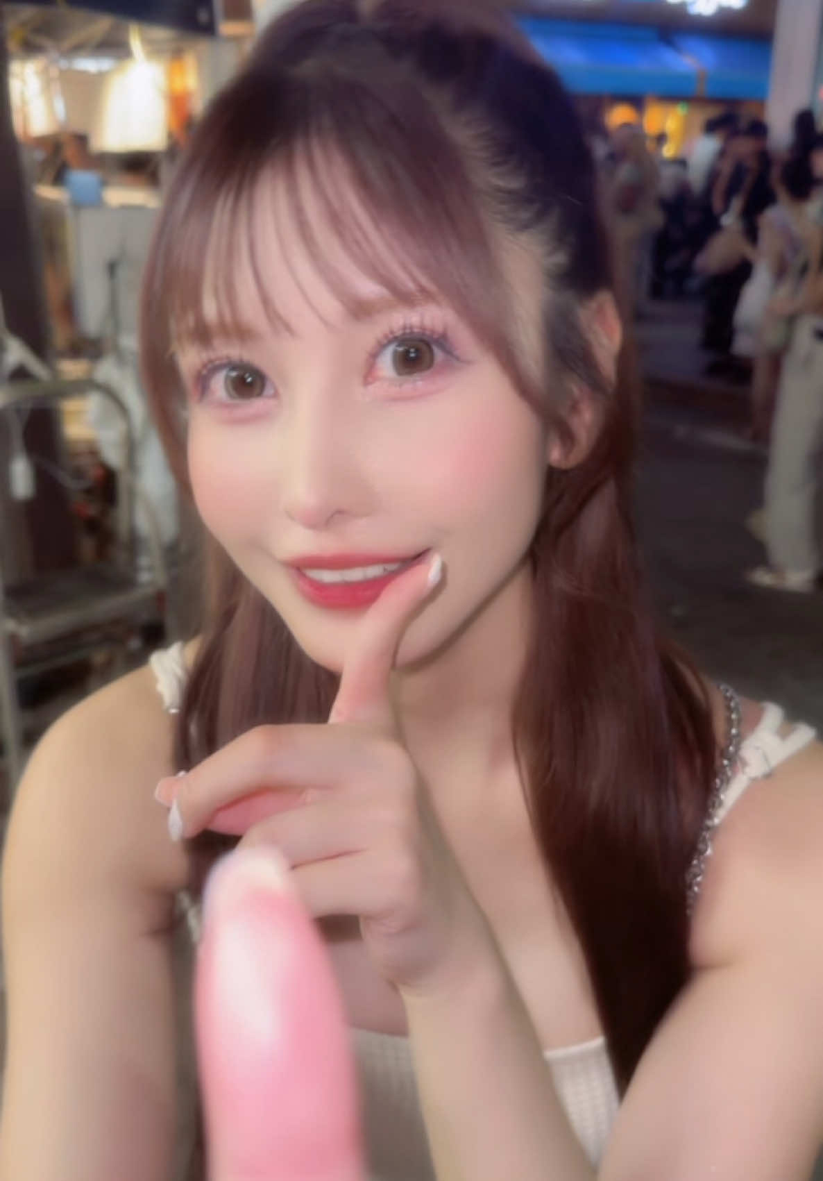 この撮り方流行らないかな？ #イコラブ さん #内緒バナシ #お祭り #彼女 #いいね返し 