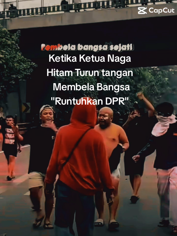 Ketua Naga Hitam Beraksi💥@bangpascol.id  #fyp #gedungdpr #pascoll #gamers #benderaonepiece 