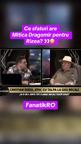 Ce sfaturi are Mitica pentru Rizea? #fyp #miticadragomir #fanatikro #cristianrizea #viral 