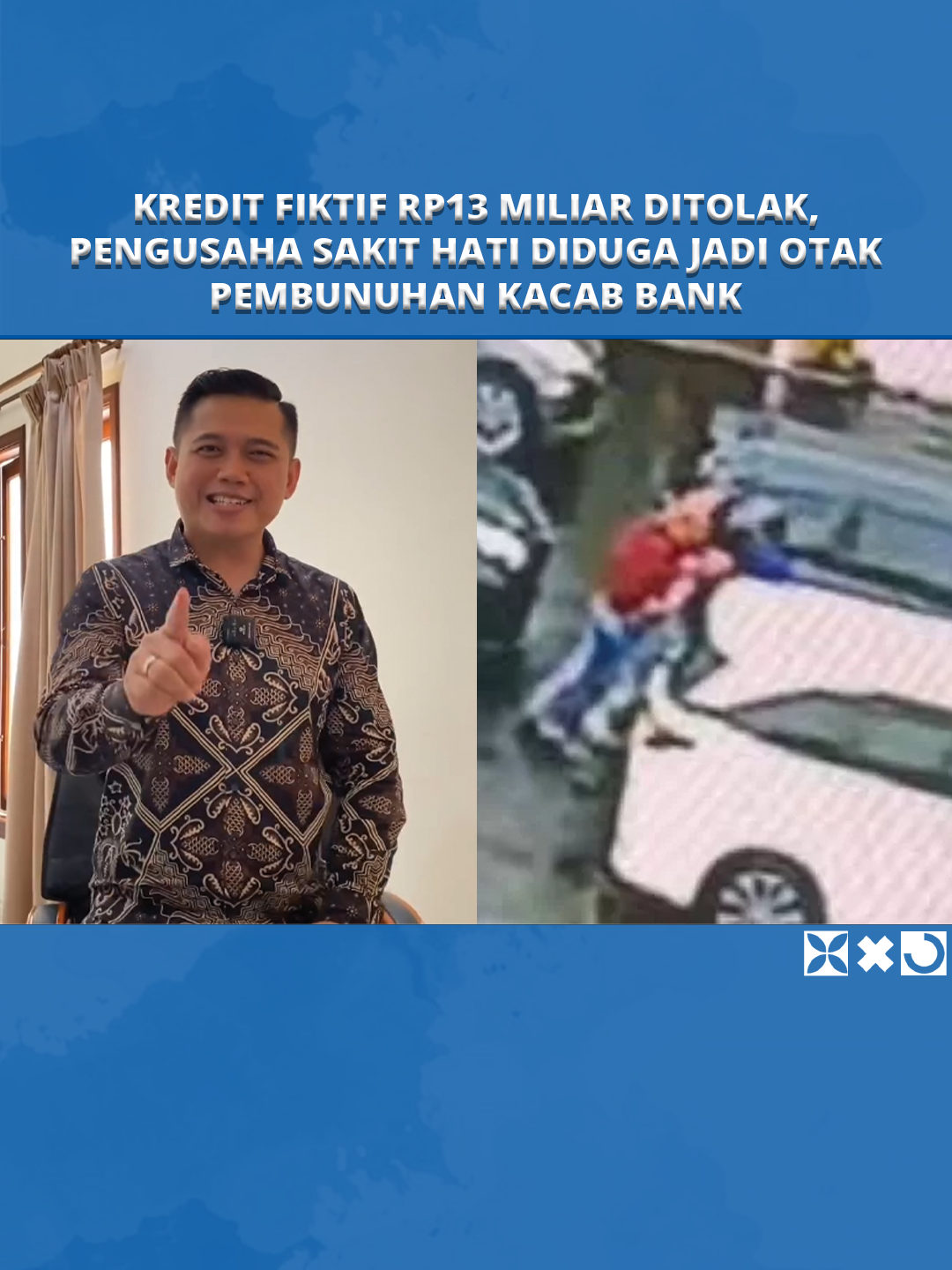Motif sakit hati diduga menjadi penyebab kasus pembunuhan yang menimpa Kepala Cabang Bank BUMN, Muhammad Ilham Pradipta (37).  Pelaku utama, Dwi Hartono, diketahui pernah mengajukan pinjaman senilai Rp13 miliar.  #motif #otakpembunuhan #kepalacabangbankbumn #ilhampradipta #dwihartono #kreditfiktif #sakithati #tribunnewssultra #fyp #viral