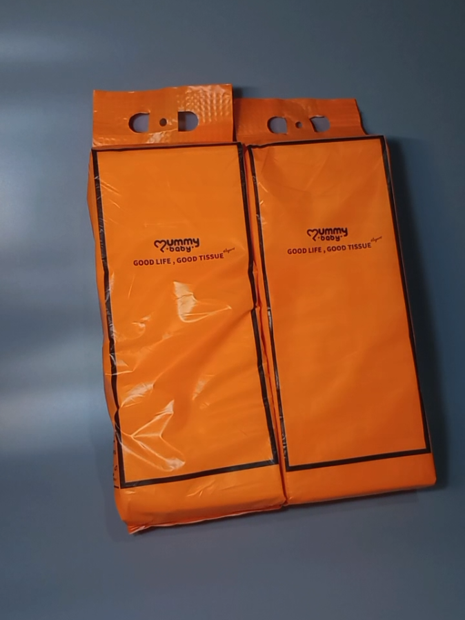 MUMMY BABY SHEET ORANGE WALL-MOUNTED TISSUE PAPER #mummybaby #tissuepaper #tissue #mummybabytissue #fyp 
