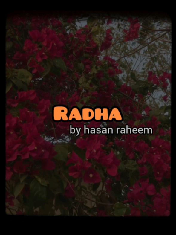 Radha by @Hasan Raheem  . . . . . #vocal #radha #hassanraheem #radhabyhassanraheem #hassanraheemsong 