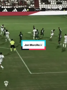 Jon Morcillo☠️ #LALIGA #LALIGAHYPERMOTION #LALIGAHighlights #futbol⚽️ 
