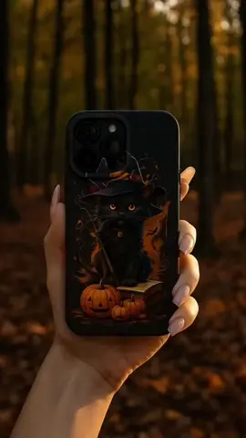 1 unique and fashionable Halloween phone case with witch 🥰🫶🏻