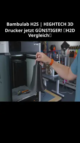 Bambulab H2S | HIGHTECH 3D Drucker jetzt GÜNSTIGER! (H2D Vergleich) #06