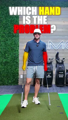 Improve Your Swing Path AND Contact With This Double Club Drill 🏌️‍♂️ #golfer #golfdrill #golfdrills