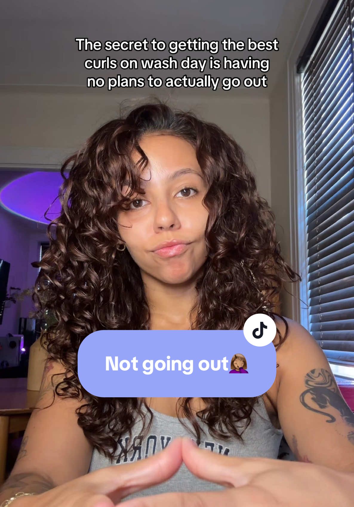 Les juro que mis rizos sienten when I need them to look good for occasions (and that’s when they decide not to)😭 #latinastiktok #curlyhairproblems 