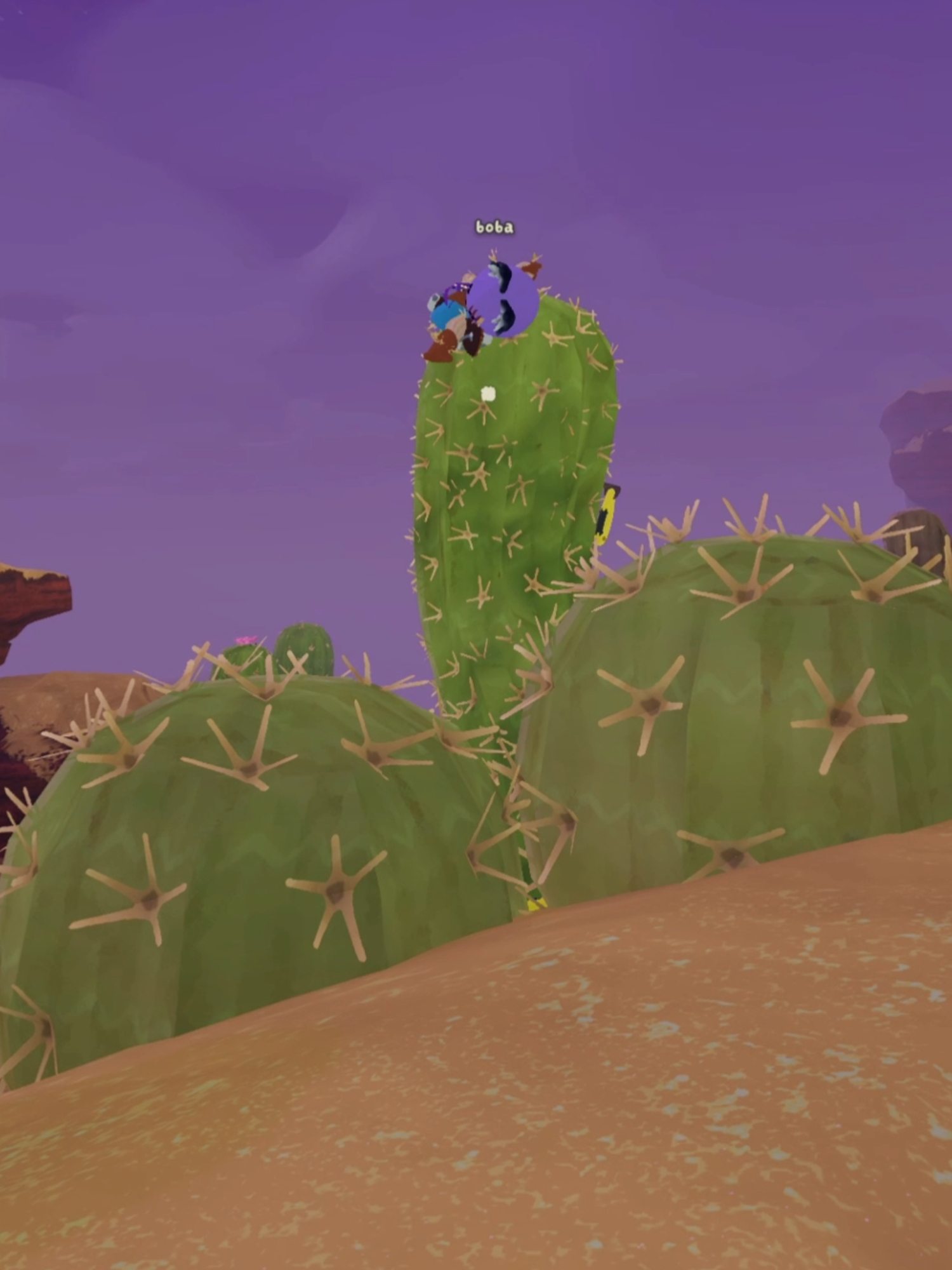We found a famous landmark in the mesa in PEAK #PEAK #peakgame #peakupdate