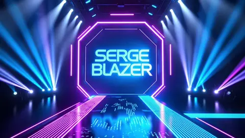 Neon Runway — Serge Blazer #cyberpunk #aivideo #Runway #futurefashion  #ai  Промты будут здесь: https://t.me/blazer_ai