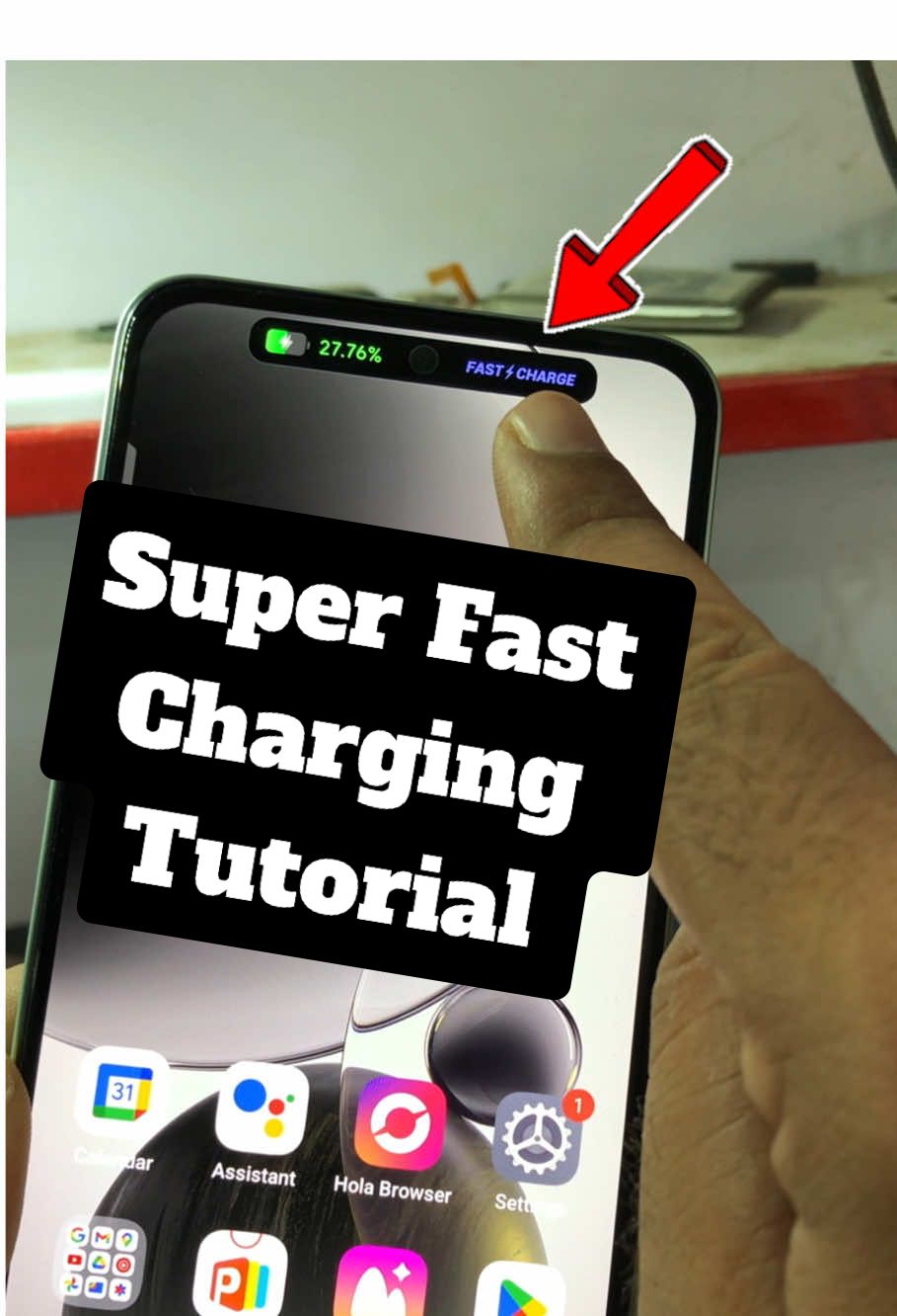 Android Hack Enable Super Fast Charging ✅🫵 #phonehack #tutorial #androidtricks #samsung #inam_198 .