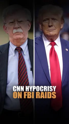 CNN Caught in DOUBLE STANDARD 🤔 | Erin Burnett on Trump Raid vs Bolton Raid #fyp #trending #fypシ #viral 