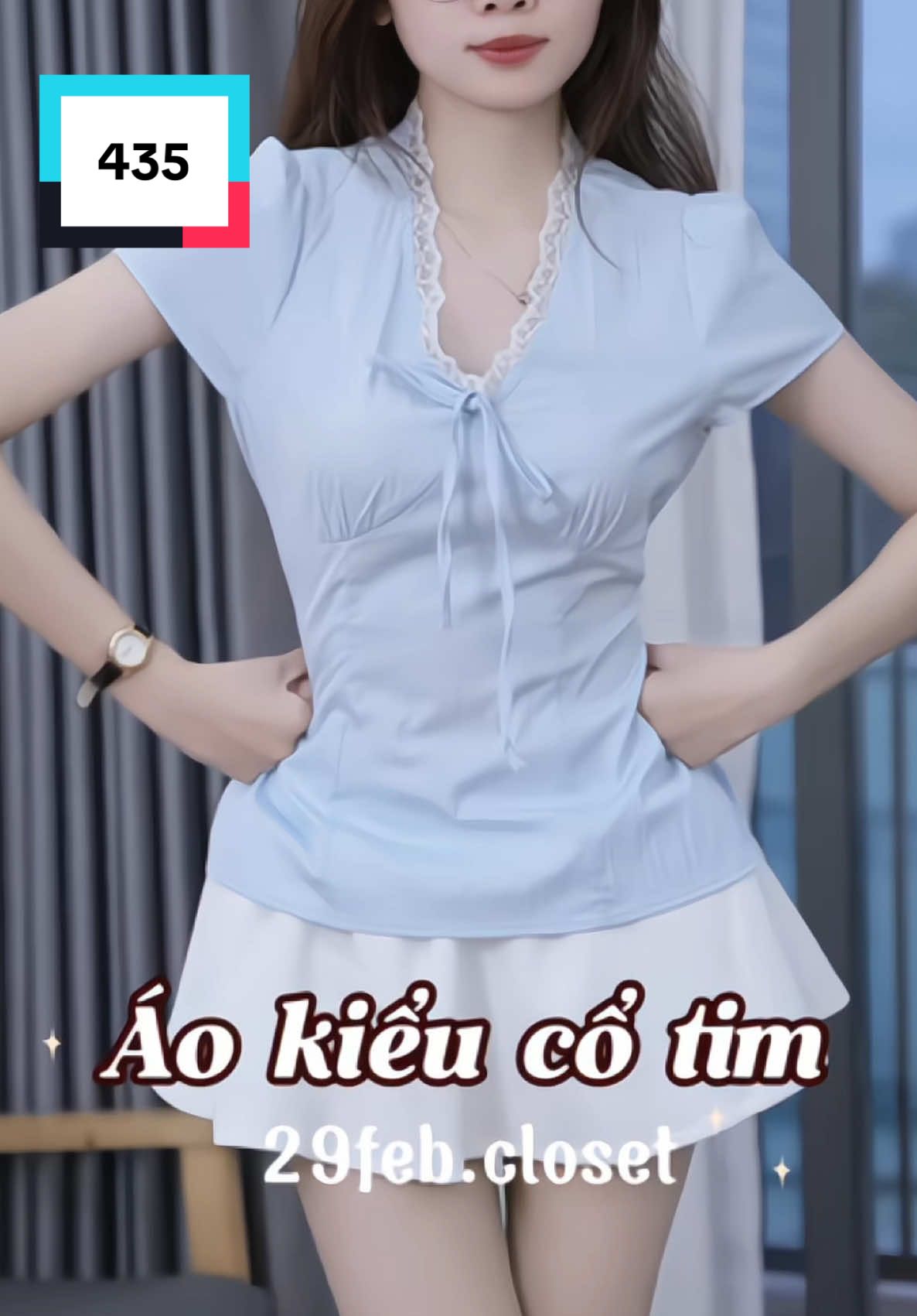 Áo kiểu nhà @29feb.closet ⛅️ #29febcloset #thoroday #fashion #SaleLuongVe #CuocDuaNhaSangTao 
