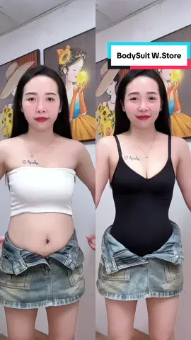 Mới Nhận Hàng Cứ Tưởng shop giao nhầm size em bé không đó , mà mặc lên ta nói cực đỉnh #shapewear . #bodysuit #wstore #NabimeMochi #xuhuong 