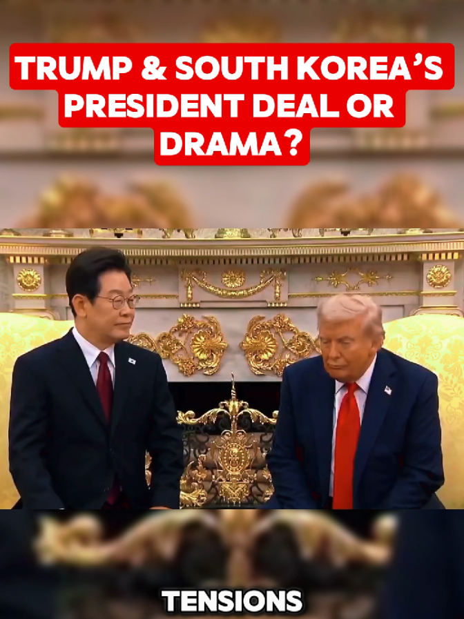 Trump & South Korea's President Deal Or Drama? #donaldtrump #southkorea #meeting 