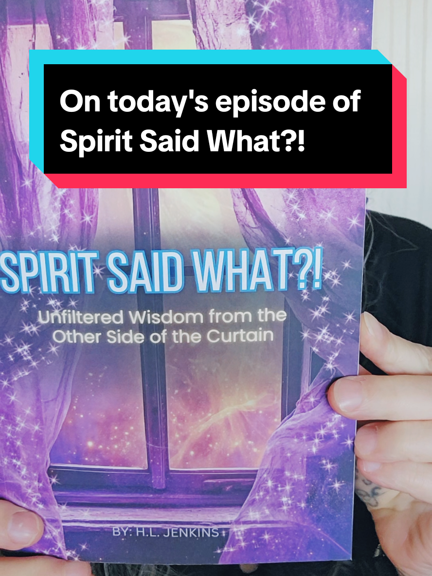 On today's episode of Spirit Said What?! #dailyreading #oracle #spiritsaidwhat #ThisIs4You 