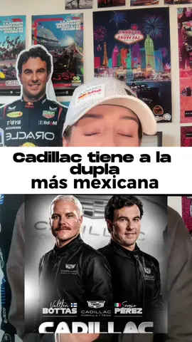 BOTTAS HERMANO, ya eres MEXICANO 🇲🇽🌮 #checoperez #valteribottas #cadillac #f1 