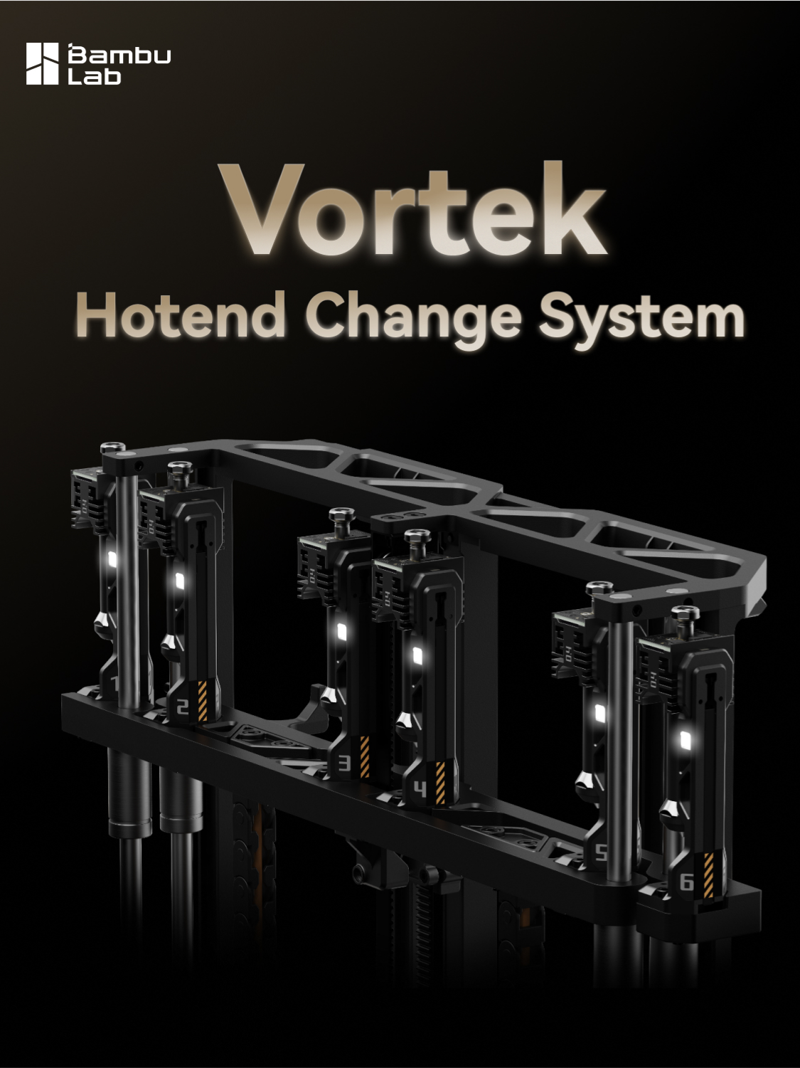 Just when you thought we were done for the day... 🎬 Introducing Vortek – the multi-color solution you've been waiting for. Up to 7 materials, zero purge waste, wireless reliability. Finally, multi-color printing that actually makes sense. Coming Q4 2025! ✨ #Bambulab #Vortek #MultiColor3DPrinting #ZeroWaste #3dprinting #Innovation