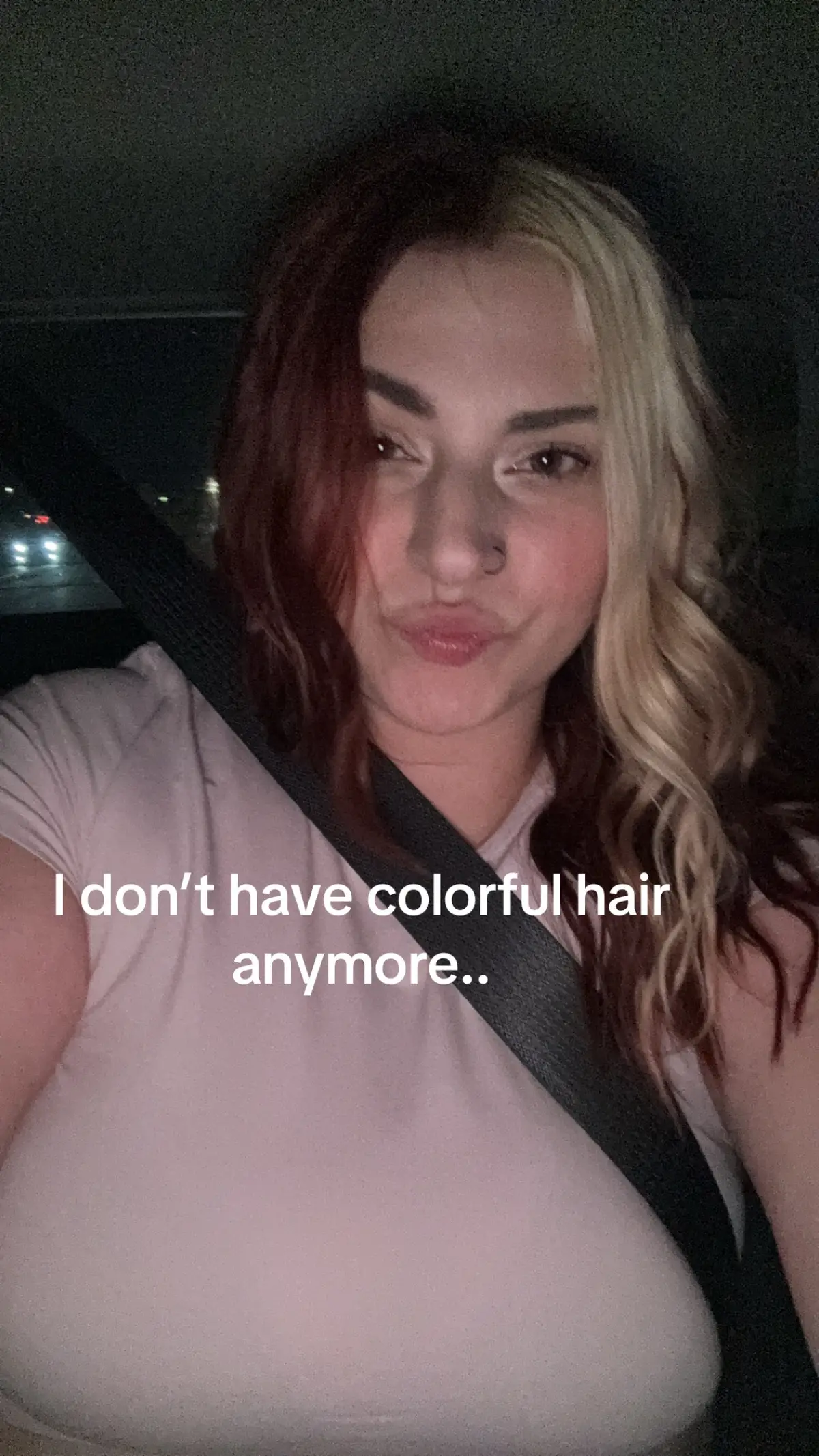 I had colorful hair for about 4 years