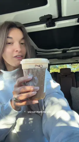 Happy pumpkin spice szn to all who celebrate 🎃☕️ my order: iced coffee, pumpkin spice cold foam, pumpkin spice topping 🫶🏼