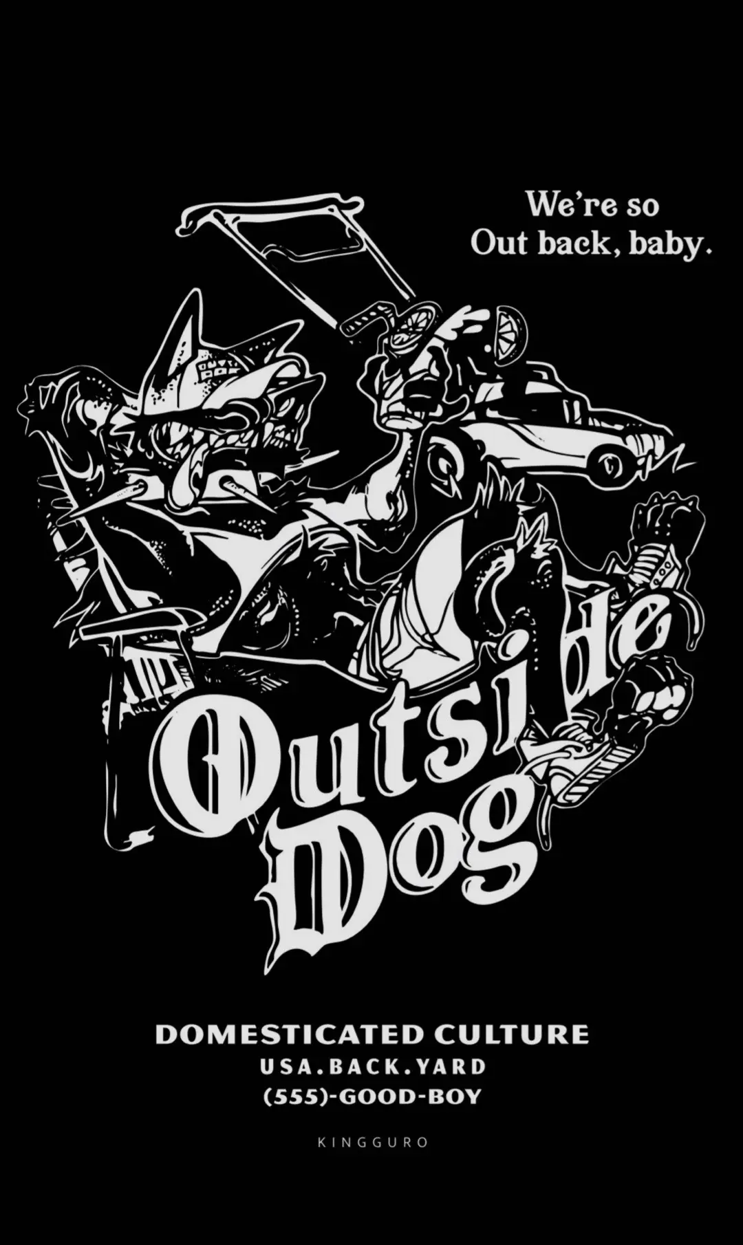 We’re so out out back, baby . . . For anyone who came to pick one of these up in NYC or Philadelphia this past weekend thank you! Just about bought me out of them already Have more to come of this collection soon 🐺 . . . #furryart #artistalley #streetwear #gardentok #screenprinting 