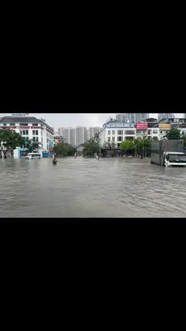 Ngập úng tại khu lối vào dự án Nam An Khánh. Khu A Geleximco An Khánh